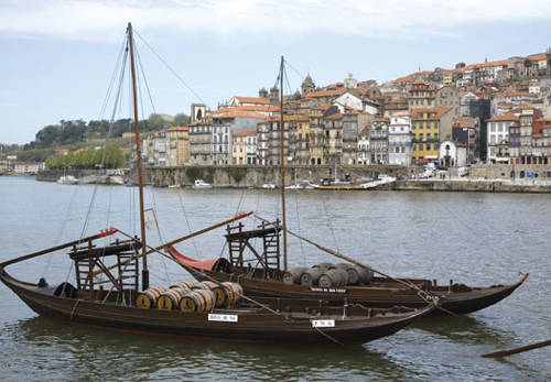 Barche sul fiume Douro